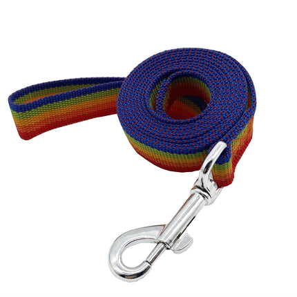 Nylon Dog Training Leash, Traction Rope, 4Ft /5 Foot /6 Feet Long, 5/8 inch 3/4 Inch 1 Inch Wide, for Small and Medium Dogs