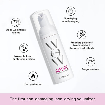 Volumizer – New Alcohol-Free Technology for Lasting Volume and Thickness