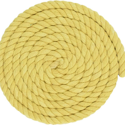 West Coast Paracord Twisted 3 Strand Natural Cotton Rope Artisan Cord – 1/4, 1/2, 5/8, 3/4 and 1 Inch Diameters – 10, 25, 50, 100 Feet