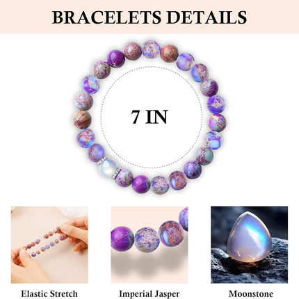 Sereney Mothers Day Gifts for Grandma Mom Bonus Mom, Grandma Bracelet as Grandmother Mothers Day Gifts, Bonus Mother Tree of Life Bracelet as Birthday Gift,Sister Bracelets for Women as Sister Gift
