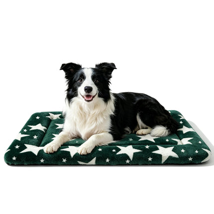 Tapete para cama de perro, reversible para jaula, lavable a máquina para perros pequeños