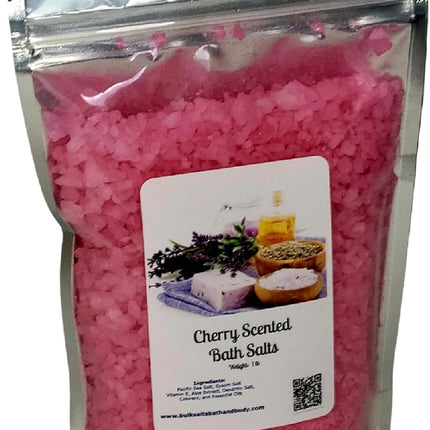 Bath Salts | 1lb Bag (16oz.) | Choose Your Scent | Epsom Salt | Sea Salt| Bathing | Body Care | Beauty | Relaxation | Spa | Pedicure | Manicure | Soak (Lavender)