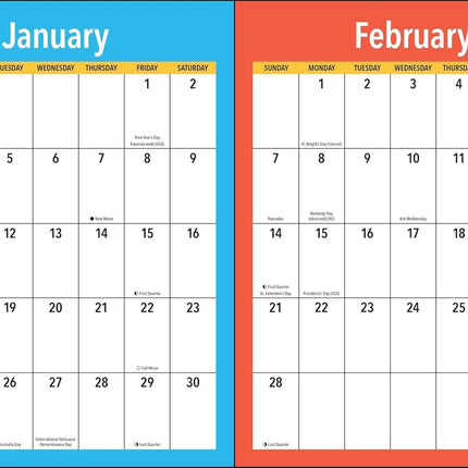 PEANUTS® 2027 Monthly/Weekly Planner Calendar