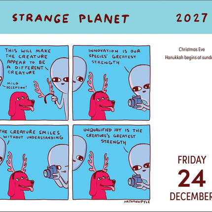Strange Planet 2027 Day-to-Day Calendar: I Found This It's Vibrating