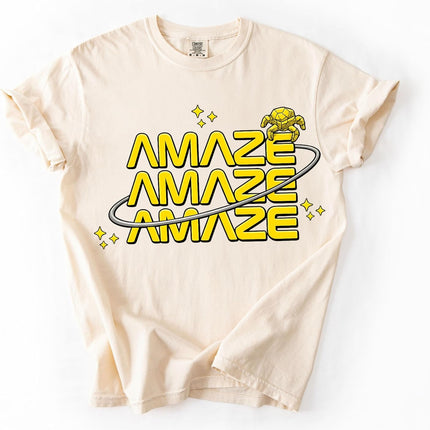 Amaze Amaze Amaze Shirt | Comfort Colors Project Rocky Inspired Sci Fi Tee | Funny Space Quote Shirt | Sci-Fi Fan Apparel
