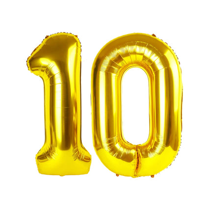 Number Balloons 5 Balloon Blue Birthday Decorations for Men Party, 40 Inch