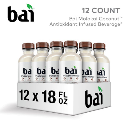 Molokai Coconut Antioxidant Infused Water Beverage, 18 fl oz, 12 Pack - photo 4