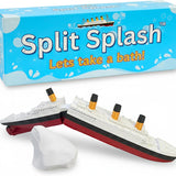 Realistic Split-in-Half Titanic Bath and Pool Toy