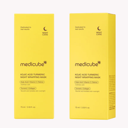 Wrapping Mask Kojic Acid Turmeric- Overnight Peel Off Facial Mask