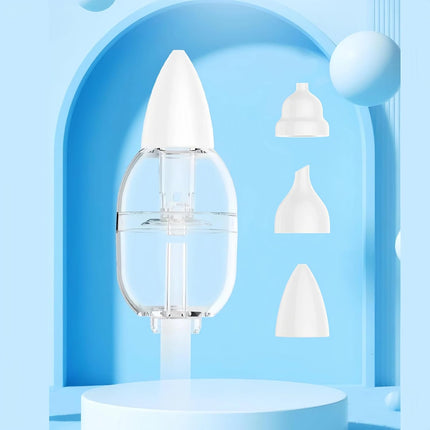 Universal Multi-Size Silicone Nasal Aspirator Replacement Tips, Soft Nozzle Connectors Compatible with Most Electric Baby Snot Sucker, Reusable Nose Cleaner Accessories
