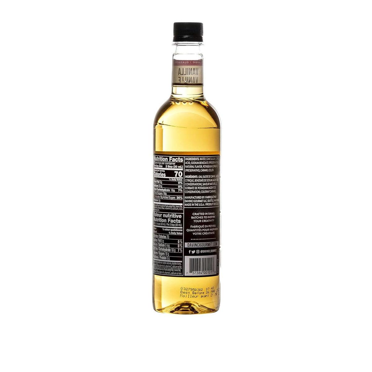 Classic Vanilla Syrup, 25.4 fl oz - photo 2
