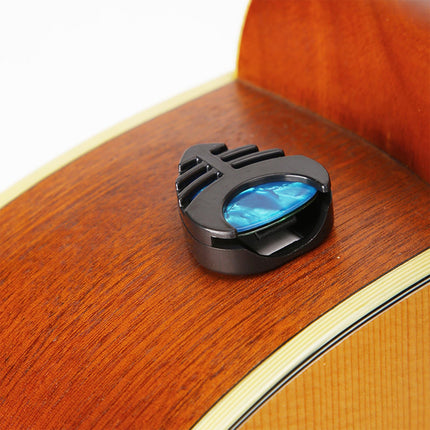 12Pack Guitar Pick Holder, Black