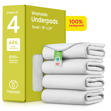 Washable Underpads, Heavy Absorbency Reusable Incontinence Pads
