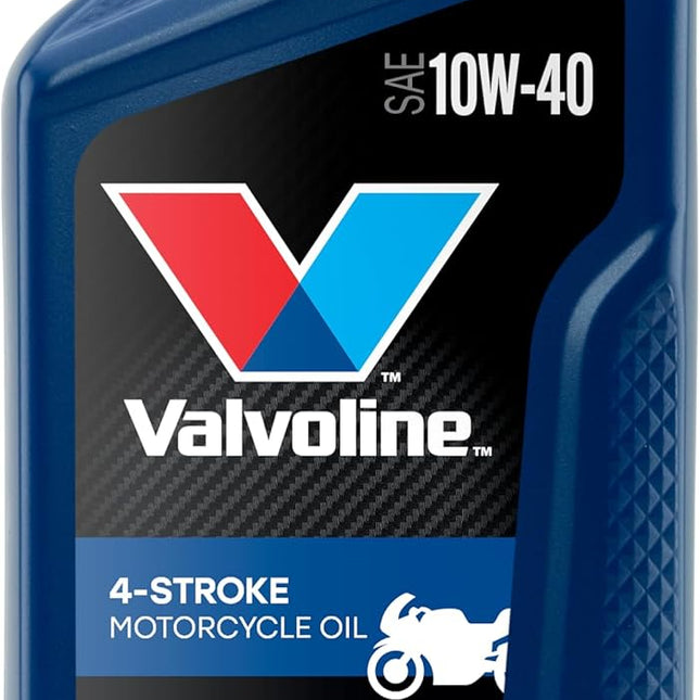 4-Stroke Motorcycle 10W-40 Motor Oil 1 Quart