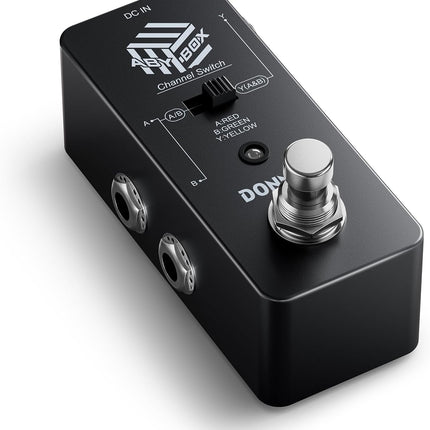 Donner ABY Box Line Selector AB Switch Mini Guitar Effect Pedal True Bypass