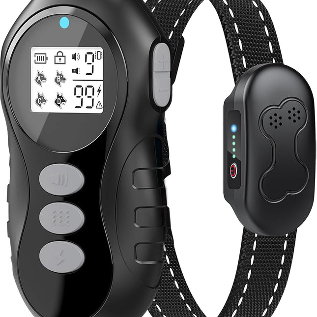 Dog Shock Collar with Remote Control for Dogs 10–120lbs