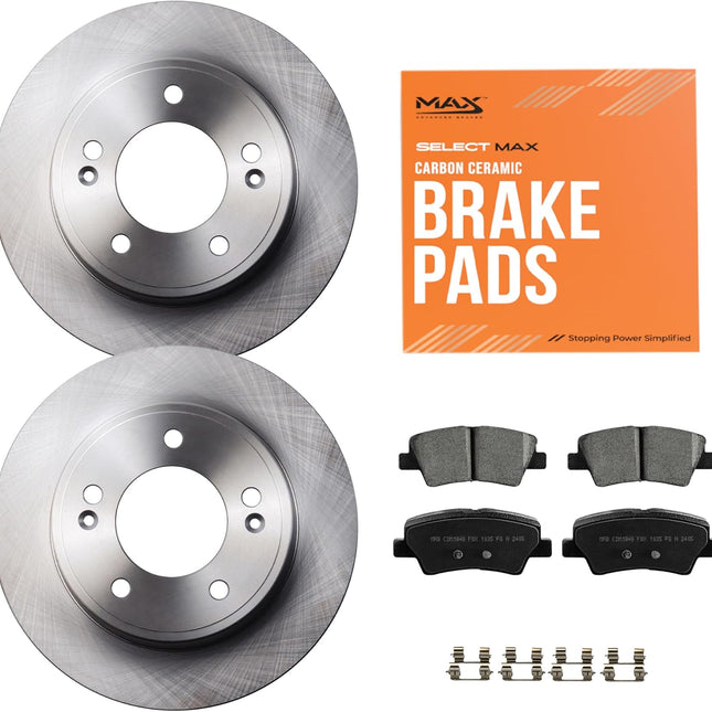 Rear Carbon Ceramic Brake & Rotor Kit