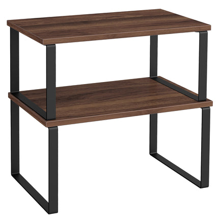 Cabinet Organizer Shelf, Set of 2 Spice Rack, Kitchen Storage