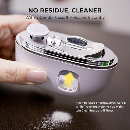 2026 3-in-1 Electric Nail Clippers for Seniors with Adjustable Dual-Slot, 3-Speed Trimming & Sanding Electric Toenail Clippers for Seniors, Adults & Kids, Debris Collection, Night Lighting, White 1PCS