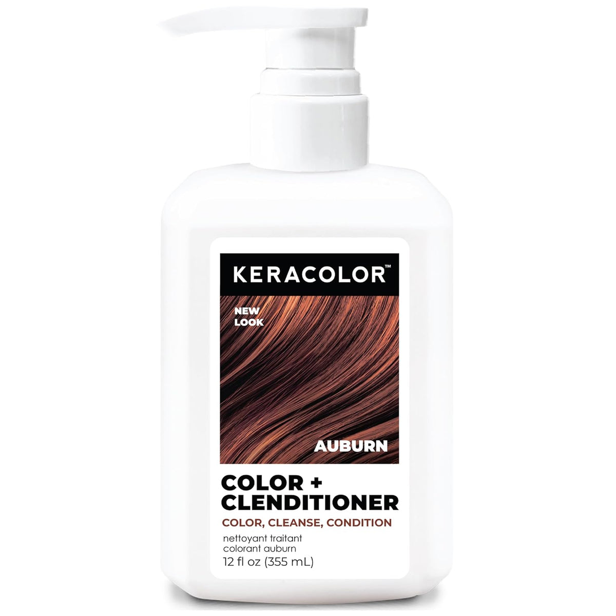 3-in-1 Color-Depositing Conditioner, Gently Cleanses & Conditions, Semi-Permanent Hair Color, 23 Shades, 12 Fl Oz