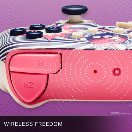 PowerA Wireless Controller for Nintendo Switch - Fortnite: Cuddle Team Leader, Switch Lite/Switch-OLED Model, Nintendo Switch 2, AA Battery Powered (Battery Included), Bluetooth, Motion Controls, Officially Licensed