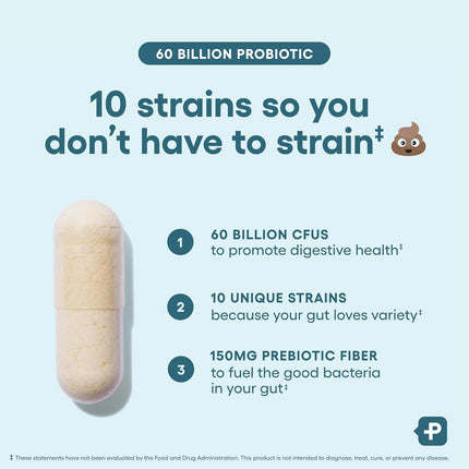 Physician's Choice Probiotics - 10 strains details