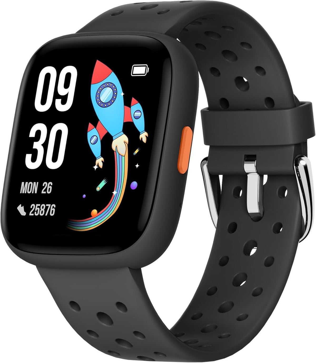 Smart Watch for Kids, 1.8" Fitness Tracker Watch Pedometer, Heart Rate, Sleep Monitor, IP68 Waterproof, Calorie Step