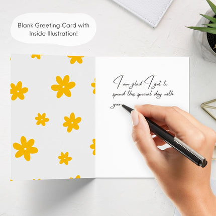 Graduation Card for Graduate Student College High School Grad Friend Family Son Daughter – Cute Funny Punny Greeting Card for Congratulations, New Job, Promotion, New Home – Blank Inside (A Sweet Ending To a New Beginning)