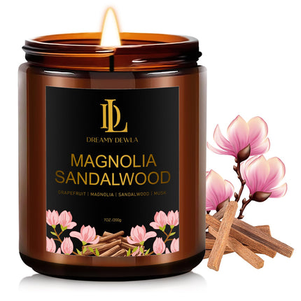 Fall Candles Set for Home Scented, 4 Pack 28oz, Soy Wax