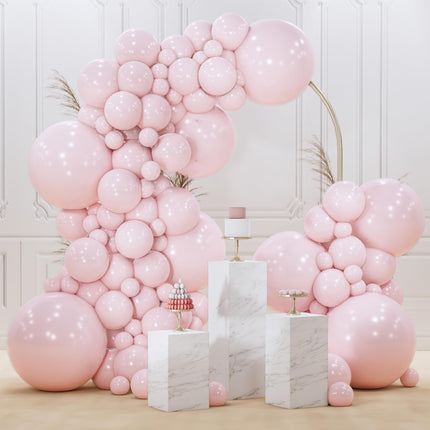 Dark Brown Balloons 100pcs Boho Coffee Neutral Different Sizes
