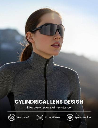 Polarized Sports Sunglasses for Men and Women - photo 4