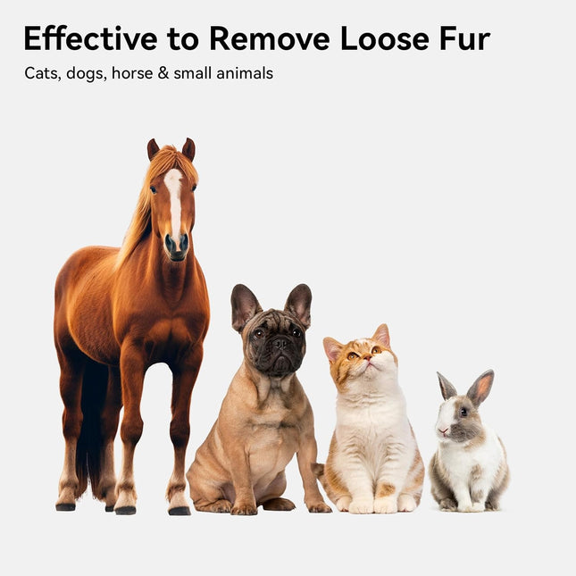 Cat Brushes for Indoor Cats Dog Hair Brush for Shedding Long or Short Haired Cats Grooming Deshedding - photo 2