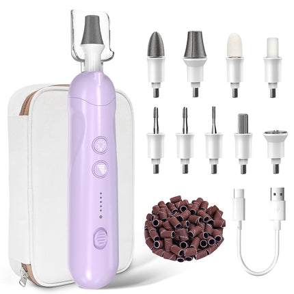 Electric Nail File Toe Nail Grinder for Thick Toenails Manicure Kit