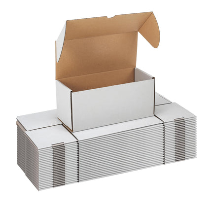 12x9x6 inches White Shipping Boxes pack of 15, Corrugated Cardboard Boxes 12 x 9 x 6 for Packaging Small - photo 13