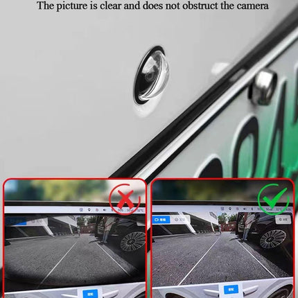 Car Camera Lens Protector - 360° All-Round Protection, Anti-Scratch & Waterproof, Compatible with Most Vehicle Cameras (2PCS)