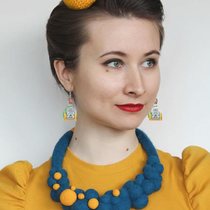 DAYANEY Cinco De Mayo Earrings For Women, Acrylic Dangle Earrings As Fiesta Party Accessories Cute Earrings As Mexican Gifts For Girls Fiesta Earrings As Mexico Holiday Jewelry