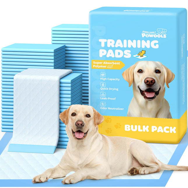 Puppy Pads for Dogs, 34 x 28 in, 6-Layer, Leak-Proof, 100-Pack
