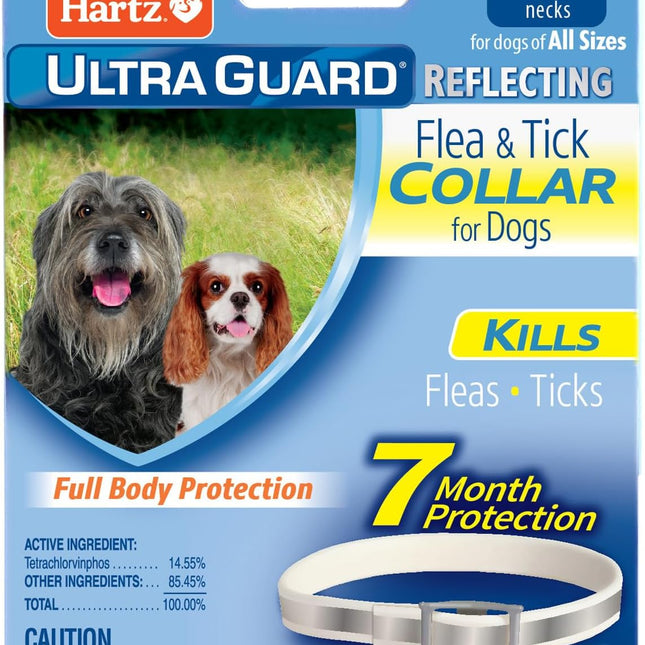 Reflecting Flea & Tick Collar for Dogs & Puppies