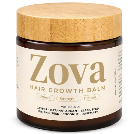 Hair Balm – Batana, Castor, Argan & Rosemary Oil Blend for Thicker, Stronger Hair – Deep Scalp Nourishing Hair Treatment for Men & Women – Natural Hair Repair & Moisturizing Balm 4 oz