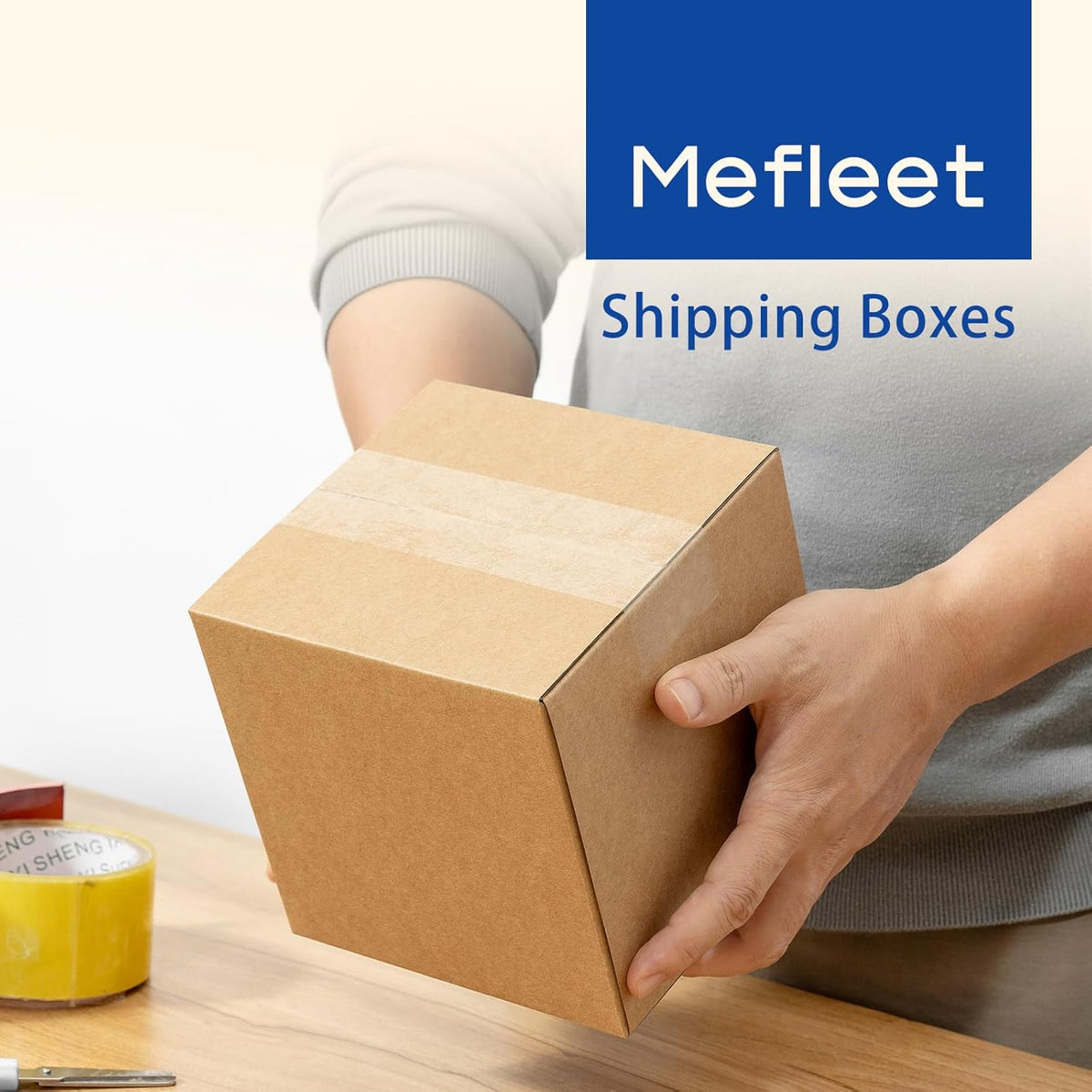 6x6x6 in. Brown Corrugated Shipping Boxes, 50 Pack - photo 5