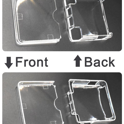 Hard Transparent PC Protective Cases for GBA SP Gameboy Advance Sp Console （Clear）