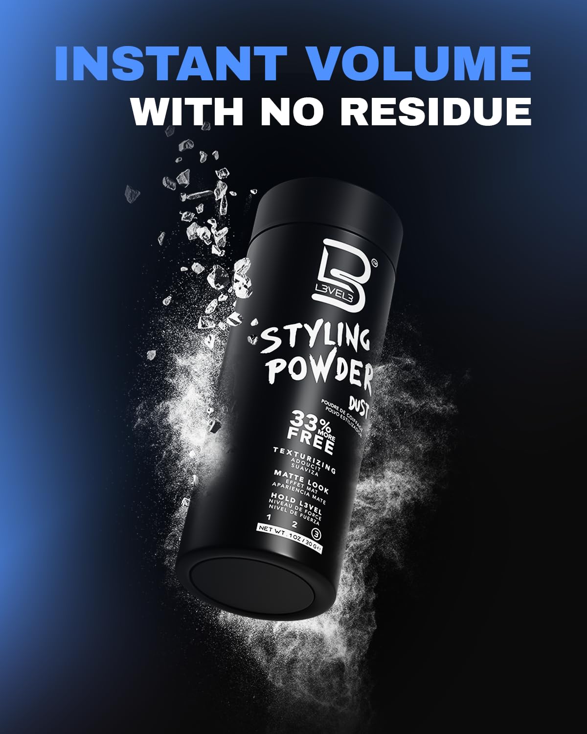 Natural Look Men's Styling Powder, 30 Grams - photo 3