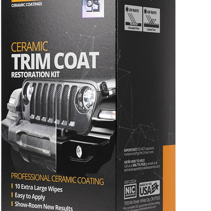 CERAKOTE® Ceramic Trim Coat Kit - Quick Plastic Trim Restorer - Ceramic Coating Guaranteed Restoration to Last Over 200 Washes – A Ceramic Coating, Not a Dressing