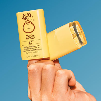 Kids SPF 50 Clear Face Stick Sunscreen - Wet or Dry Skin Application Broad Spectrum Sunscreen with - photo 3