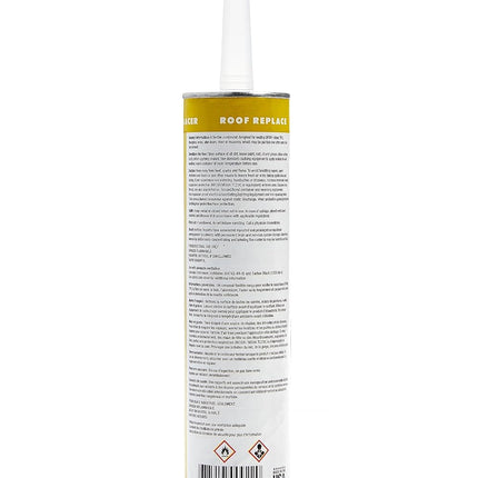 Dicor 551LSB-1 HAPS-Free NON-Leveling Lap Sealant - 10.3 Oz, Black, Secure, Ideal for RV Roofing, Maintenance, Repair, Appliance Application
