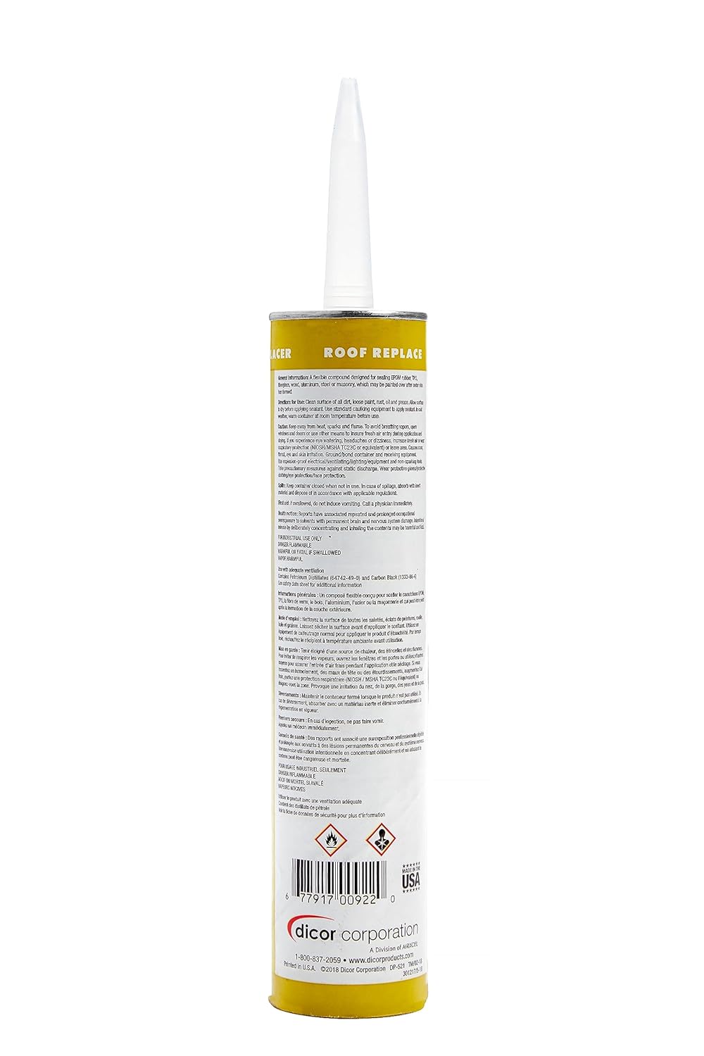 HAPS-Free NON-Leveling Lap Sealant - 10.3 Oz, Black, Secure, Ideal for RV Roofing, Maintenance, Repair - photo 2