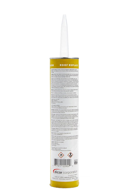 HAPS-Free NON-Leveling Lap Sealant - 10.3 Oz, Black, Secure, Ideal for RV Roofing, Maintenance, Repair - photo 2