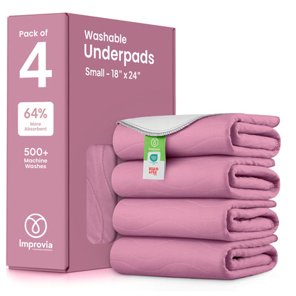 Washable Underpads, Heavy Absorbency Reusable Incontinence Pads