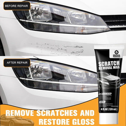 2Pcs Car Scratch Remover Wax,Universal Premium Polishing Compound,2026 New Upgraded Car Paint Scratch Remover for Vehicle,Universal Car Scratches Repair For Car With Sponge,240ml