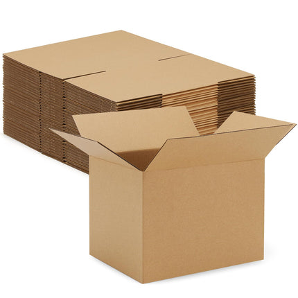 10x7x5-Small-Shipping-Boxes-30-Pack-White-Corrugated-Box-Mailers, Cardboard Boxes for Packaging Small Business, Mailing